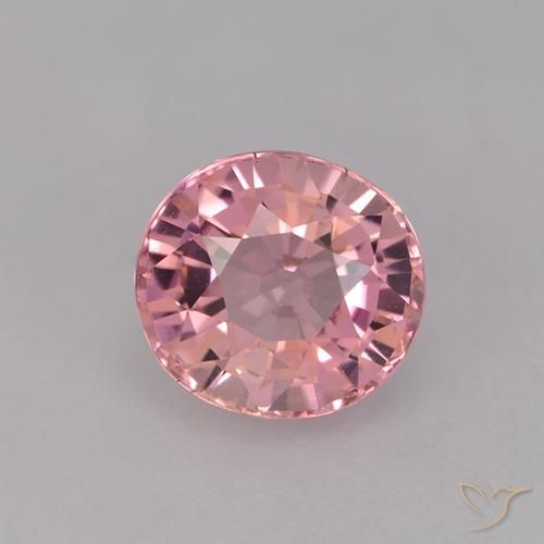 1.35ct Naturale Rosa chiaro Tormalina, Ovale, VVS-VS