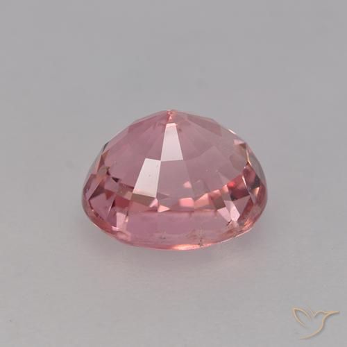 Tormalina Rosa chiaro naturale da 1.35 ct, Ovale, VVS-VS
