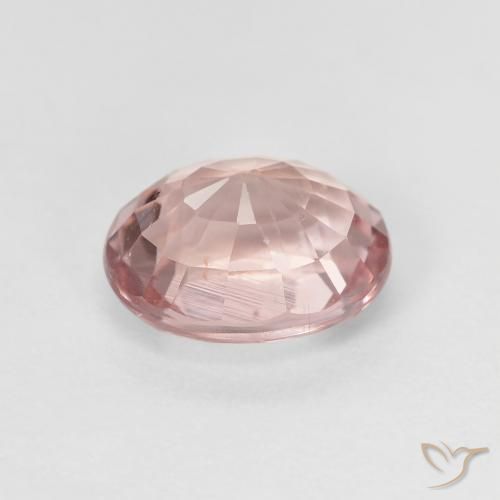 Tormalina rosso indiano naturale da 1.61 ct, Ovale, VS