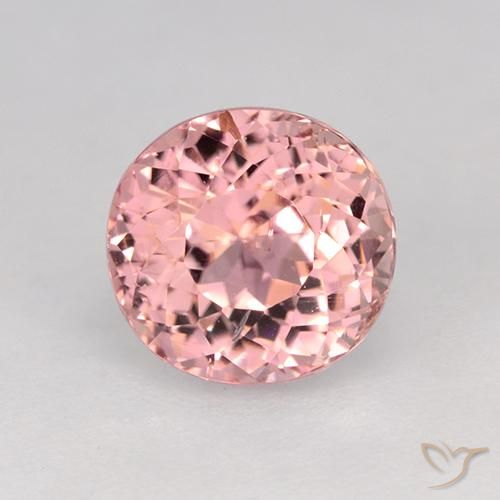 1.66ct Naturale Rosa chiaro Tormalina, Ovale, VS