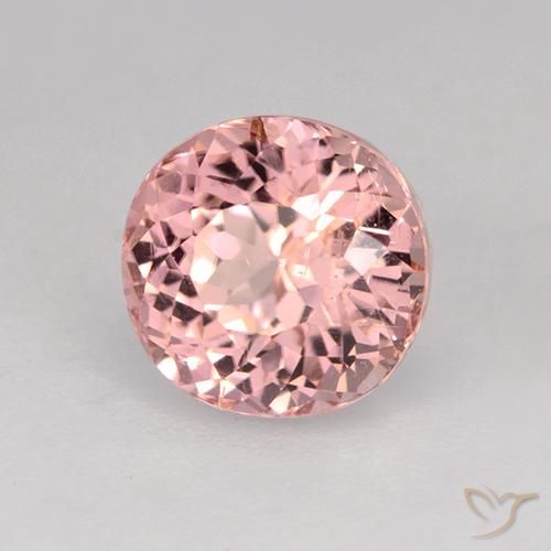 Tormalina Rosa chiaro naturale da 1.66 ct, Ovale, VS