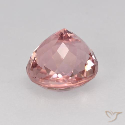 Tormalina Rosa chiaro naturale da 1.66 ct, Ovale, VS