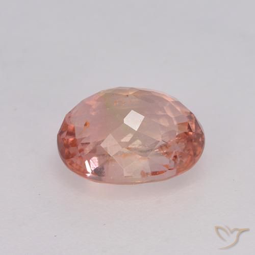 Tormalina Rosa medio naturale da 1.48 ct, Ovale, VS