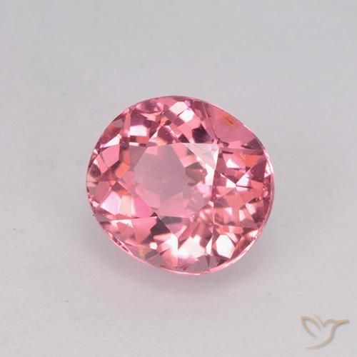 Tormalina Tono rosa caldo naturale da 1.33 ct, Ovale, VVS