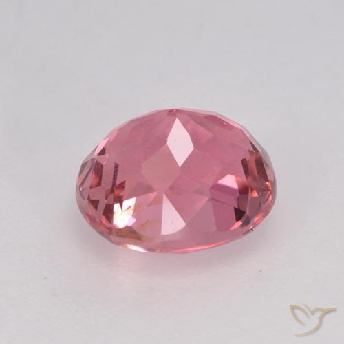 Tormalina Tono rosa caldo naturale da 1.33 ct, Ovale, VVS