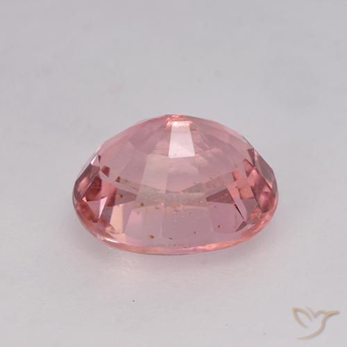 Tormalina Rosa shocking chiaro naturale da 1.66 ct, Ovale, VS
