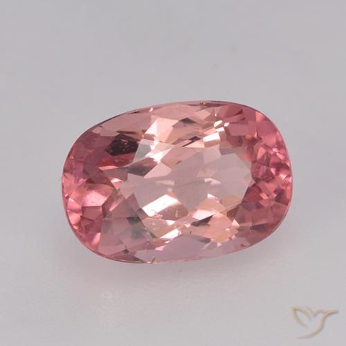 Tormalina Rosa chiaro naturale da 1.90 ct, Ovale, VVS-VS