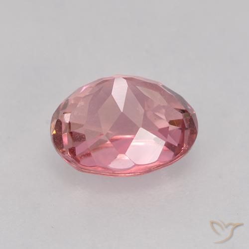 Tormalina Rosa gomma da masticare naturale da 1.68 ct, Ovale, VVS-VS