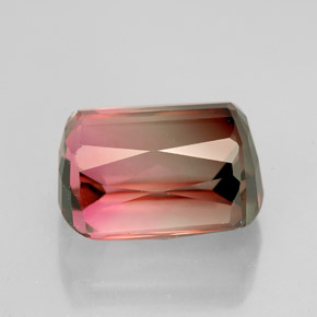 Tormalina naturale multicolore da 5,27 ct, forma fantasia, VVS