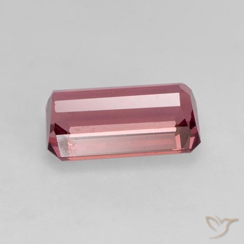 Tormalina Rosa arancio naturale da 1.51 ct, Ottagonale / Taglio smeraldo, VS
