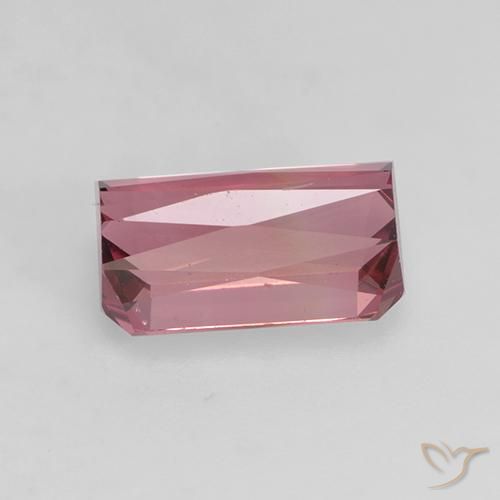 Tormalina Rosa arancio intenso Deep naturale da 1.84 ct, Ottagonale / Taglio smeraldo, VVS-VS