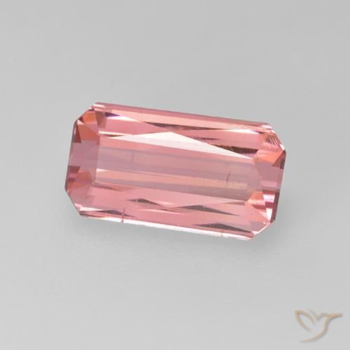 Tormalina Rosa gomma da masticare naturale da 1.64 ct, Ottagonale / Taglio smeraldo, VS