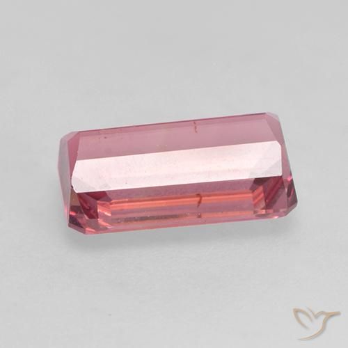 Tormalina Rosa intenso naturale da 1.80 ct, Ottagonale / Taglio smeraldo, VVS-VS