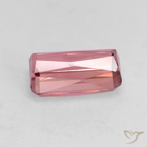 Tormalina Rosa arancio naturale da 1.36 ct, Ottagonale / Taglio smeraldo, VS
