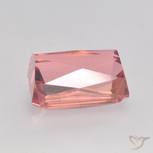 Tormalina Rosa medio-chiaro naturale da 1.45 ct, Ottagonale / Taglio smeraldo, VS