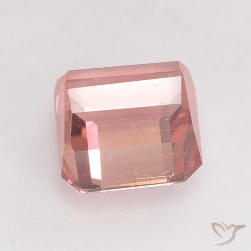 Tormalina Rosa medio naturale da 1.93 ct, Ottagonale / Taglio smeraldo, VS