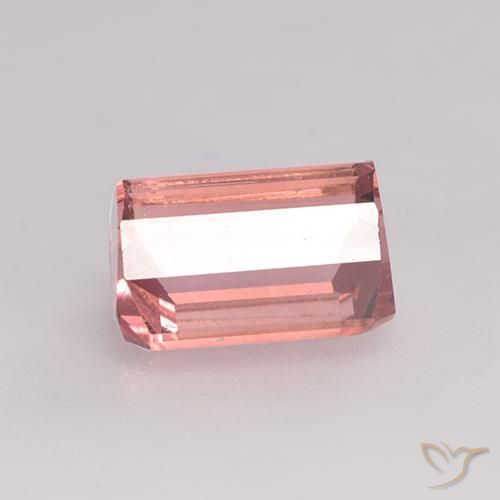 Tormalina Rosa chiaro naturale da 1.86 ct, Ottagonale / Taglio smeraldo, VS
