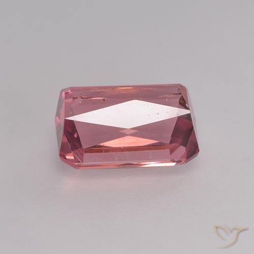 Tormalina Rosa medio naturale da 1.60 ct, Ottagonale / Taglio smeraldo, VS-SI