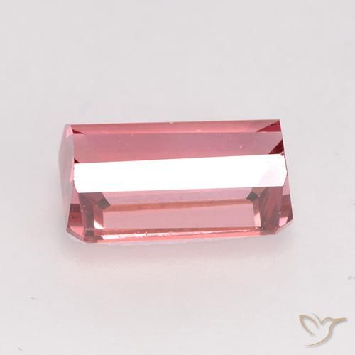 Tormalina Rosa chiaro naturale da 1.40 ct, Ottagonale / Taglio smeraldo, VVS-VS