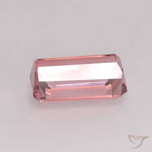 Tormalina Rosa arancio naturale da 1.83 ct, Ottagonale / Taglio smeraldo, VVS-VS