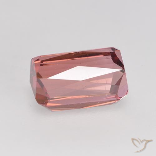 Tormalina Rosa medio naturale da 1.83 ct, Ottagonale / Taglio smeraldo, VS