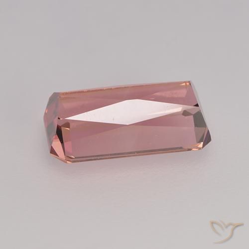 Tormalina Rosa medio naturale da 1.55 ct, Ottagonale / Taglio smeraldo, VS