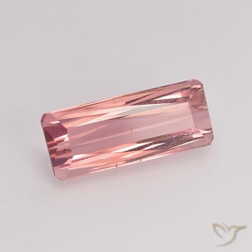 Tormalina Rosa chiaro naturale da 1.81 ct, Ottagonale / Taglio smeraldo, VS