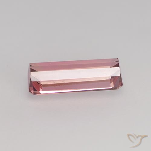 Tormalina Rosa arancio naturale da 1.09 ct, Ottagonale / Taglio smeraldo, VS