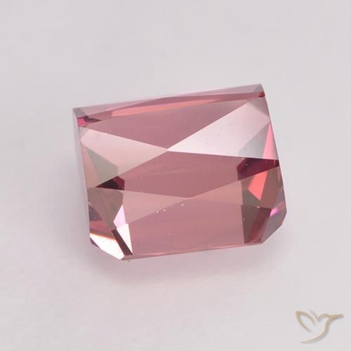 Tormalina Gomma da masticare rosa chiaro naturale da 1.43 ct, Ottagonale / Taglio smeraldo, VVS-VS