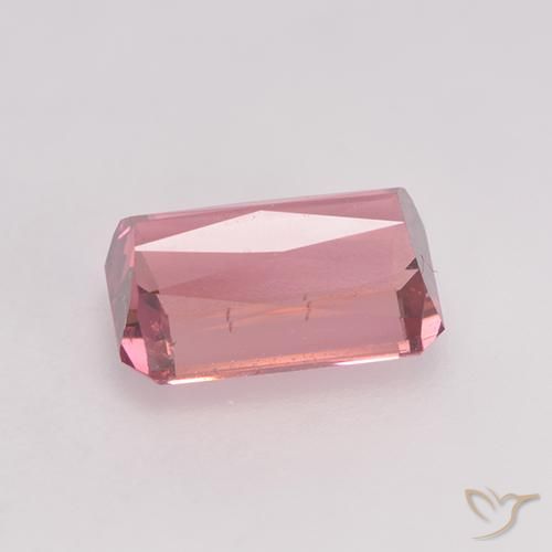 Tormalina Tono rosa gomma da masticare naturale da 1.54 ct, Ottagonale / Taglio smeraldo, VVS-VS