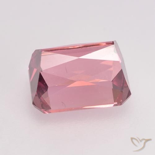Tormalina Gomma da masticare rosa chiaro naturale da 1.90 ct, Ottagonale / Taglio smeraldo, VS