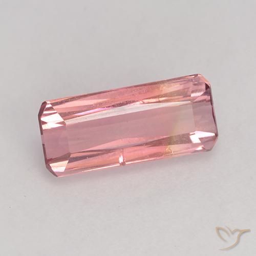 Tormalina Rosa medio-chiaro naturale da 1.83 ct, Ottagonale / Taglio smeraldo, VS-SI