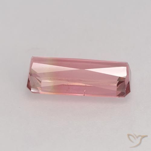Tormalina Rosa medio-chiaro naturale da 1.83 ct, Ottagonale / Taglio smeraldo, VS-SI