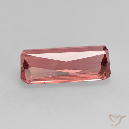 Tormalina Rosa medio naturale da 3.51 ct, Ottagonale / Taglio smeraldo, VS