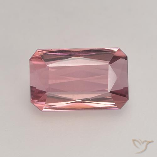 Tormalina Gomma da masticare rosa chiaro naturale da 2.42 ct, Ottagonale / Taglio smeraldo, VVS-VS