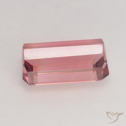 Tormalina Rosa arancio naturale da 2.83 ct, Ottagonale / Taglio smeraldo, VVS-VS
