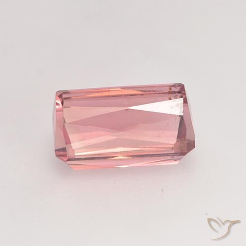 Tormalina Rosa gomma da masticare naturale da 2.38 ct, Ottagonale / Taglio smeraldo, VS-SI