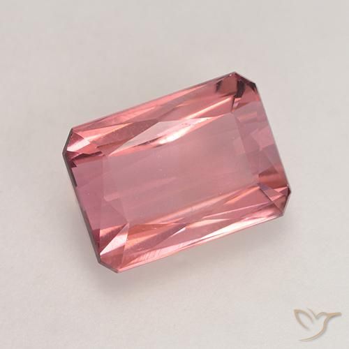 Tormalina Rosa intenso naturale da 2.44 ct, Ottagonale / Taglio smeraldo, VVS-VS