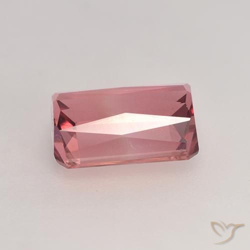 Tormalina Rosa intenso naturale da 2.44 ct, Ottagonale / Taglio smeraldo, VVS-VS
