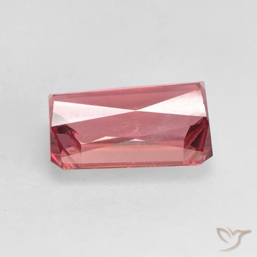 Tormalina Rosa arancio intenso Deep naturale da 2.38 ct, Ottagonale / Taglio smeraldo, VS