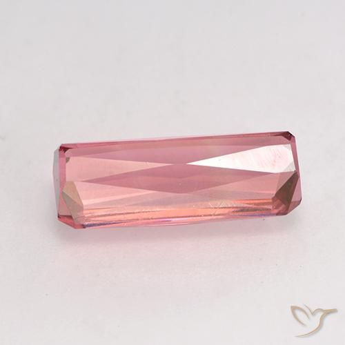 Tormalina Rosa medio naturale da 3.08 ct, Ottagonale / Taglio smeraldo, VS
