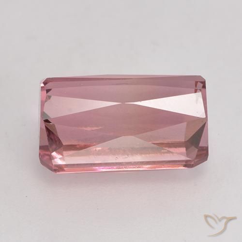 Tormalina Viola reale naturale da 3.73 ct, Ottagonale / Taglio smeraldo, VS