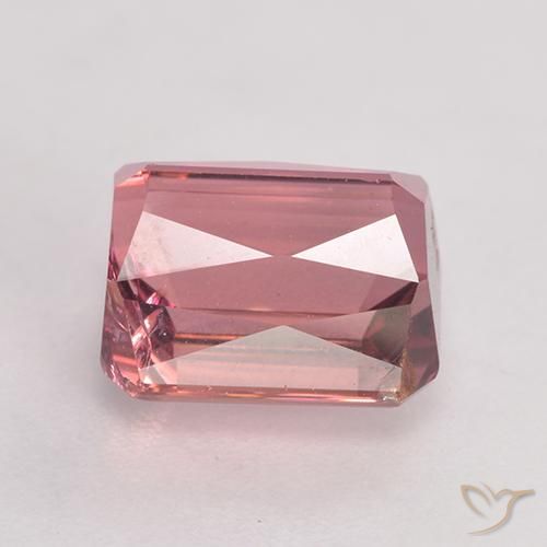 Tormalina Rosa medio naturale da 3.60 ct, Ottagonale / Taglio smeraldo, SI