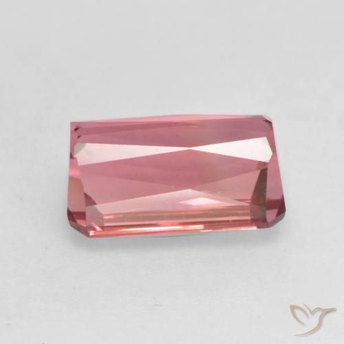 Tormalina Rosa medio naturale da 2.19 ct, Ottagonale / Taglio smeraldo, VVS-VS