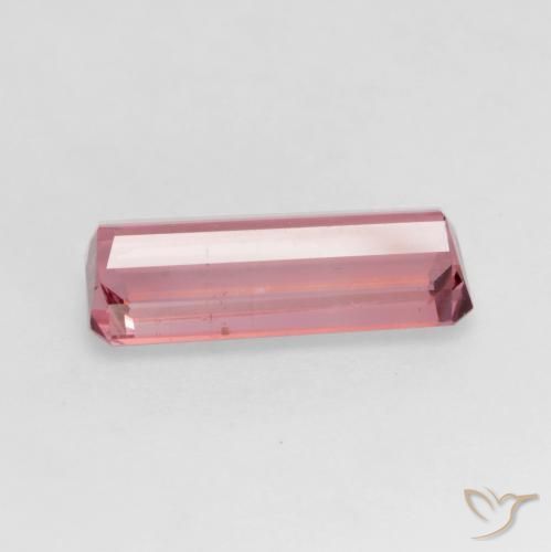 Tormalina Rosa arancio naturale da 2.19 ct, Ottagonale / Taglio smeraldo, VS-SI