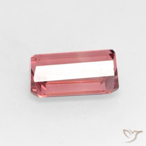 Tormalina Rosa scuro naturale da 2.30 ct, Ottagonale / Taglio smeraldo, VS