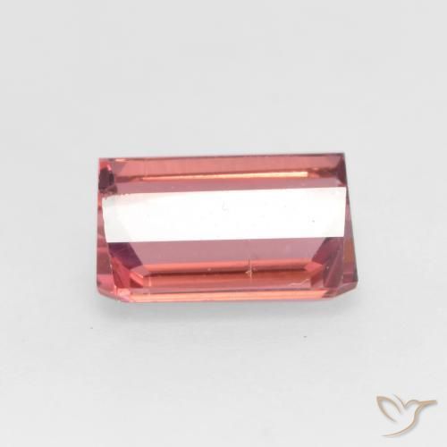 Tormalina Rosa scuro naturale da 2.05 ct, Ottagonale / Taglio smeraldo, VS