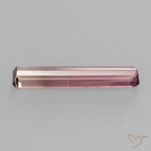 Tormalina Rosa gomma da masticare naturale da 1.45 ct, Ottagonale / Taglio smeraldo, VS