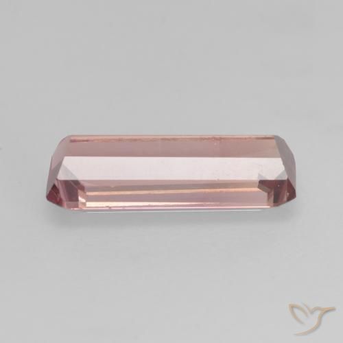 Tormalina Rosa medio naturale da 1.15 ct, Ottagonale / Taglio smeraldo, VS