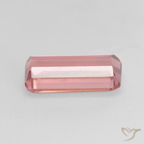 Tormalina Rosa medio naturale da 1.47 ct, Ottagonale / Taglio smeraldo, VS